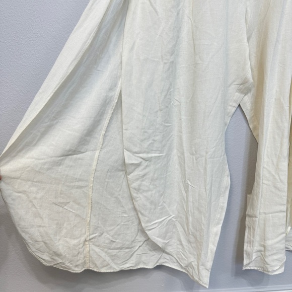 Free People Dune Breeze Linen Blend One Piece Jumpsuit Size XL Women - Picture 5 of 13